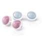 Coffret de 4 perles vaginales lestées changeables + 1 support souple - Lelo
