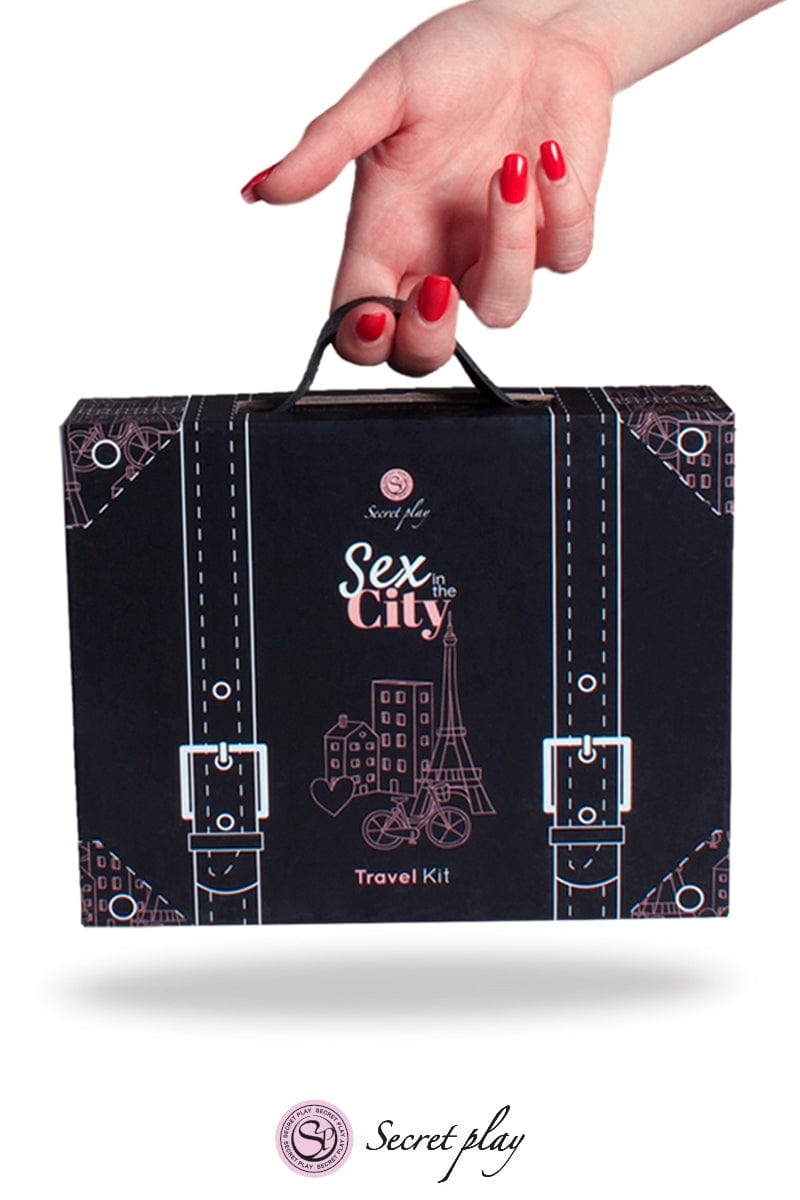 Coffret de jeu sexuel coquin kit de voyage Sex In The City - Secret Play