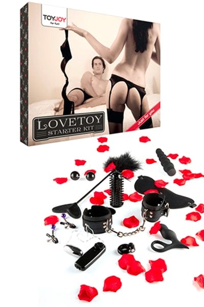 Coffret sextoys 11 accessoires initiation BDSM soft en couple - ToyJoy