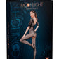 Combinaison moulante avec ouverture intime en résille sexy N°5 - Moonlight