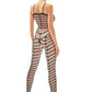 Combinaison résille noire ouverte pour pénétration facile Orica - Anaïs Lingerie