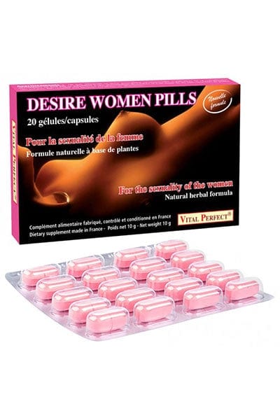 Complément alimentaire aphrodisiaque Desire Women Pills (20 gélules)