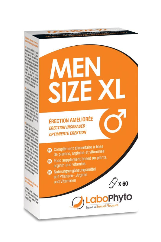 Complément alimentaire érection naturel Men Size XL (60 gélules)