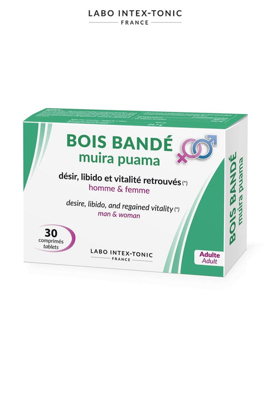 Complément alimentaire libido Bois bandé muira puama en comprimé - Cure aphrodisiaque