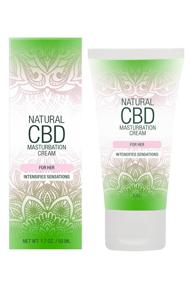 Crème de masturbation Femme - Natural CBD