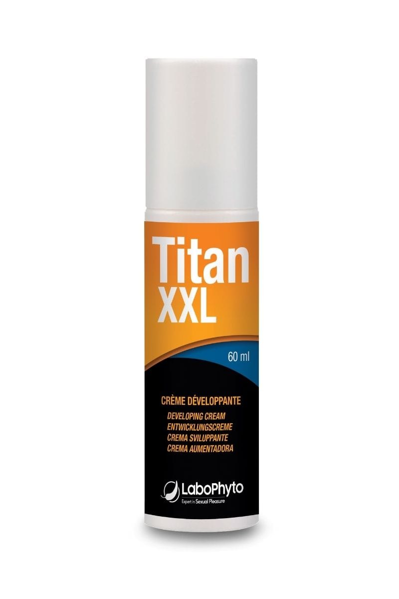 Crème développante pour taille pénis titan gel XXL 60 ml - Labophyto