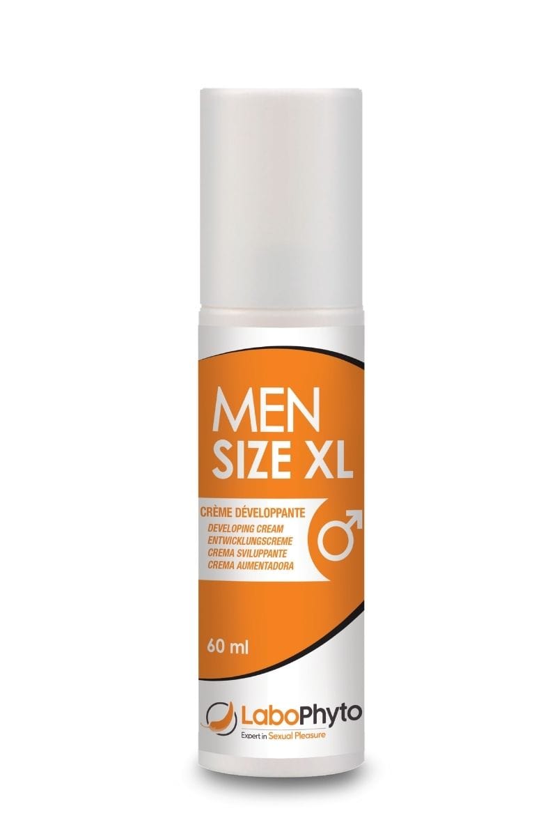 Crème développante taille pénis homme Men Size XL 60 ml - Labophyto