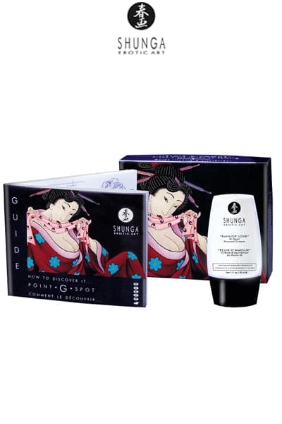 Crème érotique pour femme stimulation point G Pluie d'Amour 30ml - Shunga