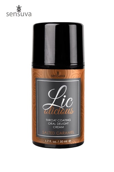 Crème orale spéciale fellation Lic-O-Licious caramel beurre salé - Sensuva