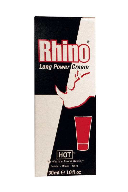 Crème retardante pour éjaculation précoce Rhino Long Power 30ml - Hot