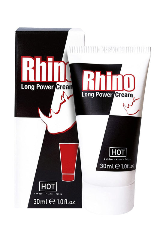 Crème retardante pour éjaculation précoce Rhino Long Power 30ml - Hot