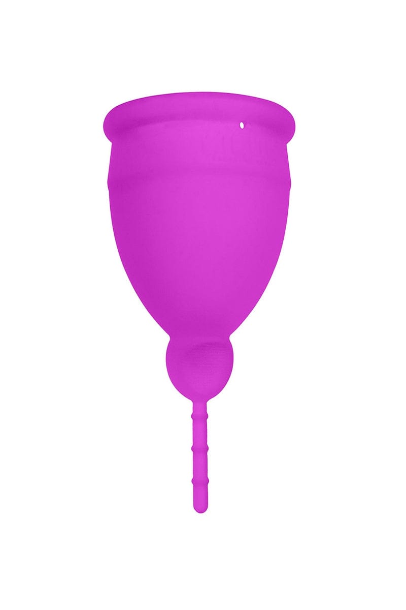 Cup menstruelle en silicone médical rose petite taille 15cm insérable - Liebe