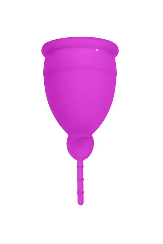 Cup menstruelle en silicone médical rose petite taille 15cm insérable - Liebe