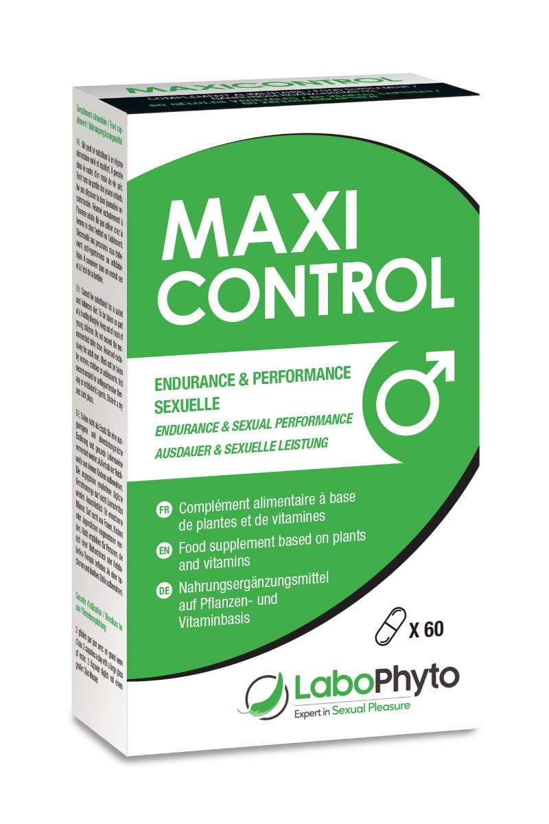 Cure aphrodisiaque 60 gélules retardantes pour éjaculateur précoce Maxi Control - Labophyto