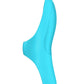 Doigt vibrant en silicone stimulation féminine Teaser bleu - Satisfyer