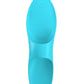 Doigt vibrant en silicone stimulation féminine Teaser bleu - Satisfyer