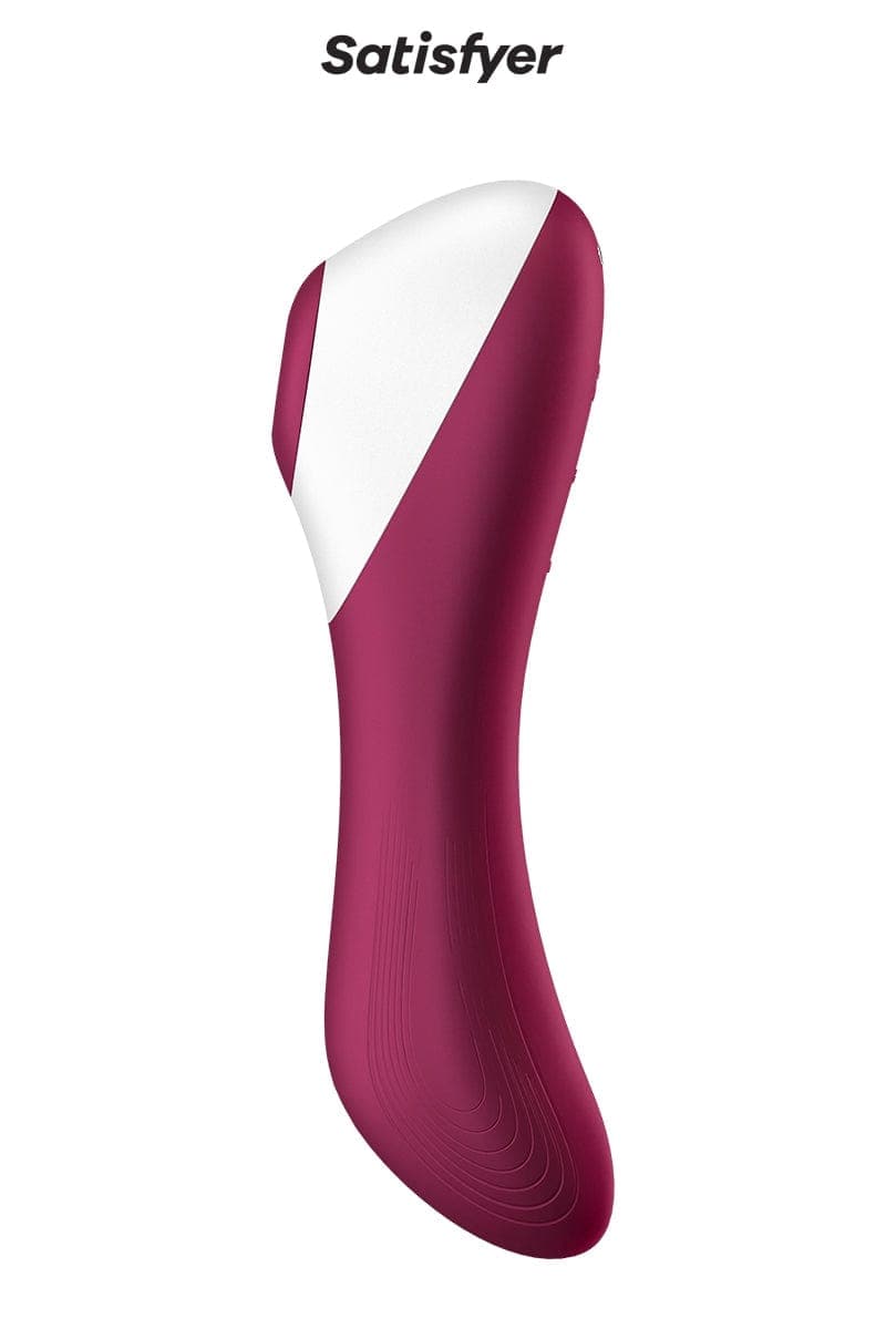 Double stimulateur à air pulsé point G féminin Dual Crush - Satisfyer