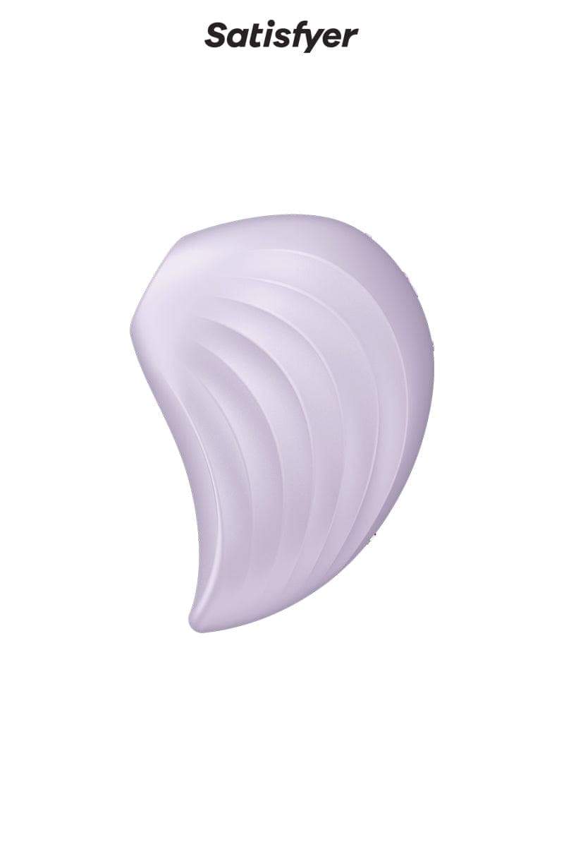 Double stimulateur clitoridien à batterie Pearl Diver violet - Satisfyer