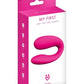 Double stimulateur couple vibrant en silicone Lovers + 2 piles - My First