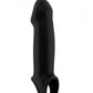 Gaine d'extension de pénis noire 26,1 cm avec cock ball - SONO