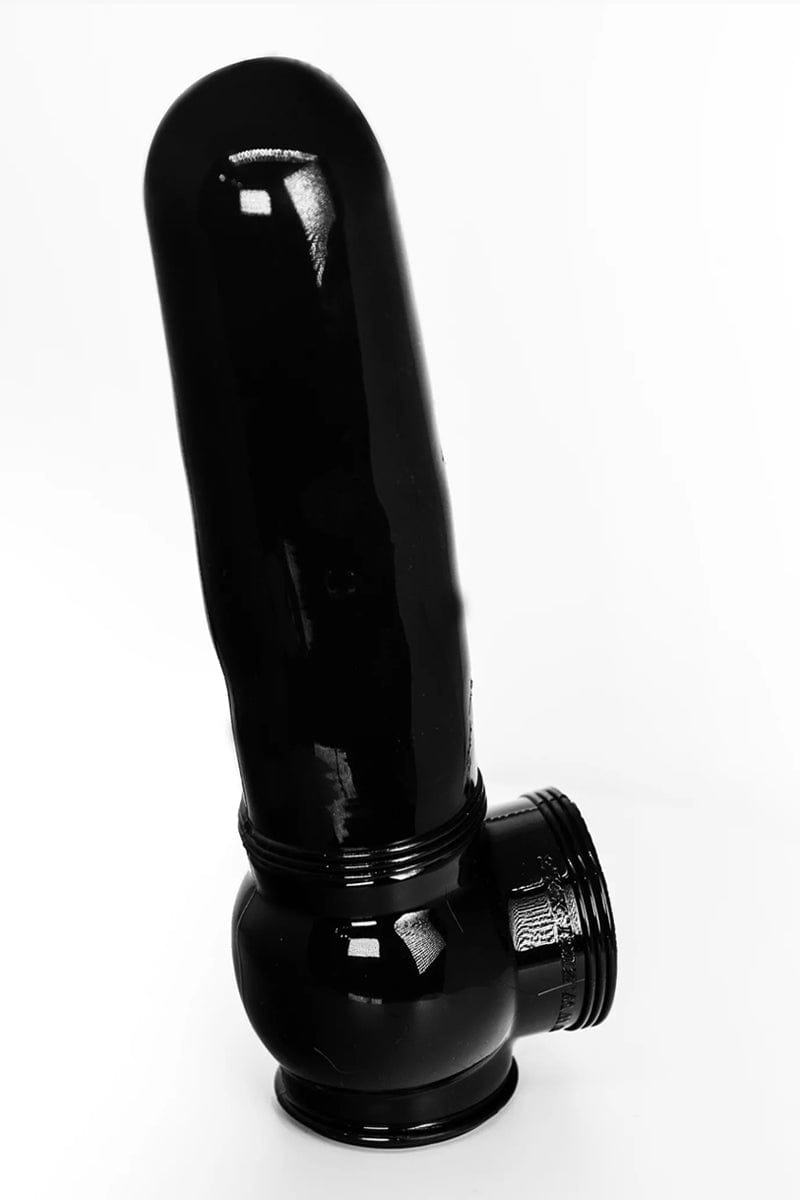 Gaine de pénis lisse en TPR couleur noir 20x4,5 cm - Zizi