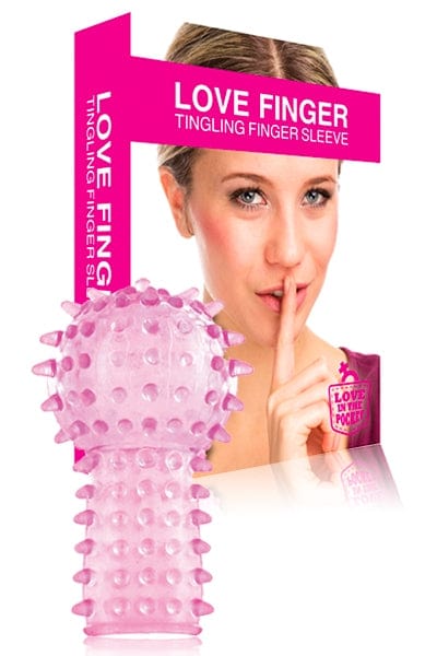 Gaine doigt à picots stimulation vaginal Love Finger Tingling - Love In The Pocket