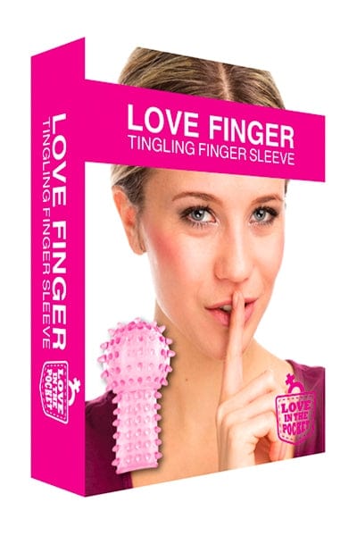 Gaine doigt à picots stimulation vaginal Love Finger Tingling - Love In The Pocket