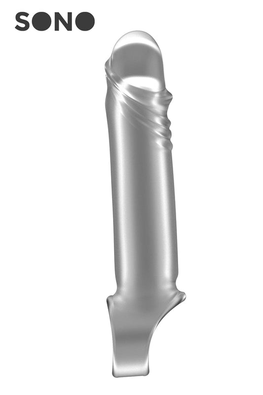 Gaine extensible pour aggrandir le pénis de 2,5cm 31 transparente - SONO