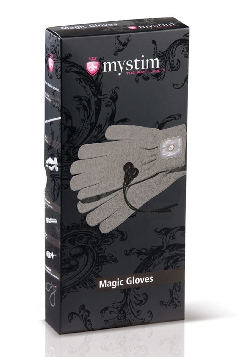 Gants électro-stimulant pratique SM en couple Magic Gloves - Mystim