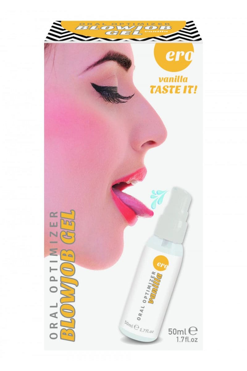 Gel oral comestible pour fellation intense optimizer blowjob vanille Ero - Hot