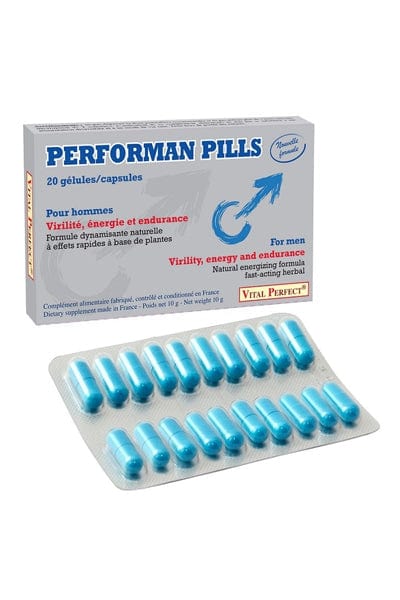 Gélules pour développer la virilité Performan Pills (x20) - Vital Perfect