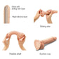 Gode peau glissante double densité Sliding Skin XXL 15.8cm - Strap On Me
