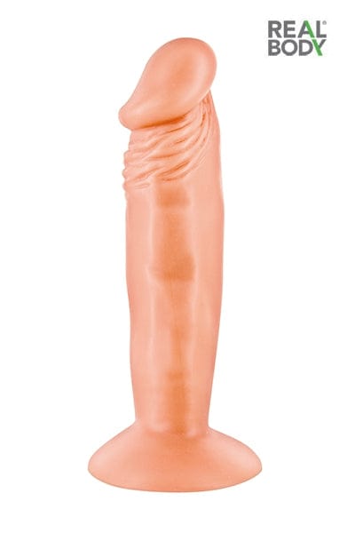 Gode réaliste avec ventouse puissante flexible 16 cm - Real Zack