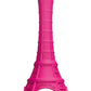 Gode Tour Eiffel en silicone étanche unisexe rose - La Tour Est Folle