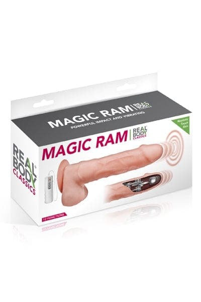Godemichet pénis vibrant va et vient hyper réaliste Magic Ram - Real Body