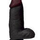 Godemichet pénis XXL noir avec ventouse Colossus 26 x 7,5 cm - Captain Red