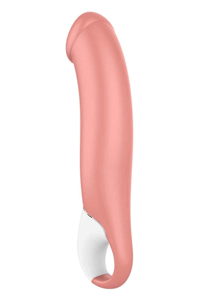 Gros vibro étanche rechargeable silicone bio compatible Master - Satisfyer