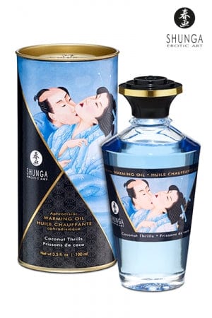 Huile chauffante frissons de coco - Shunga