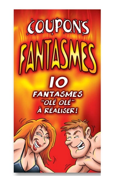 Jeu érotique à faire en couple coupons fantasmes hot à réaliser - Ozzé