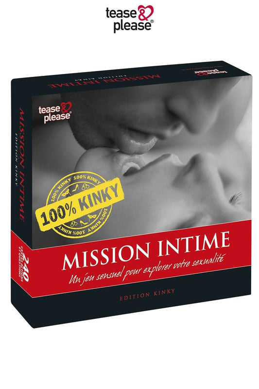 Jeu érotique pour couple Mission Intime Edition Kinky - Tease and Please