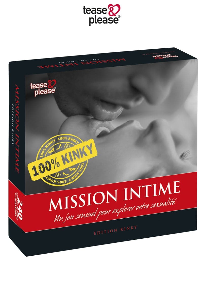 Jeu érotique pour couple Mission Intime Edition Kinky - Tease and Please