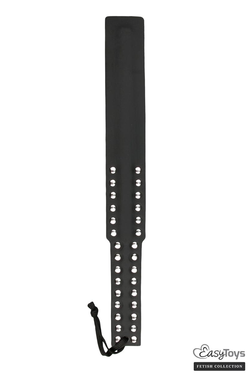 Long Paddle tapette BDSM pour punitions cuir 44,5 cm - EasyToys