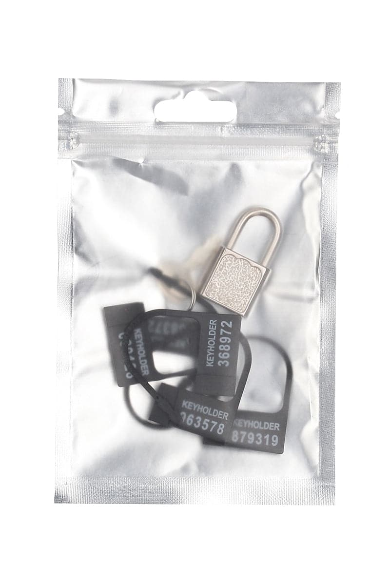 Lot de cadenas pour accessoires BDSM 5 cadenas jetable + 1 cadena en métal à clé - Mancage