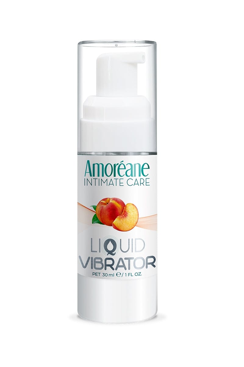 Lubrifiant à base d'eau avec effet stimulant pêche 30ml - Amoreane Med