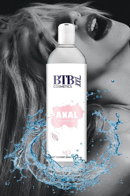 Lubrifiant intime à base d'eau spécial anal 250 ml - BTB