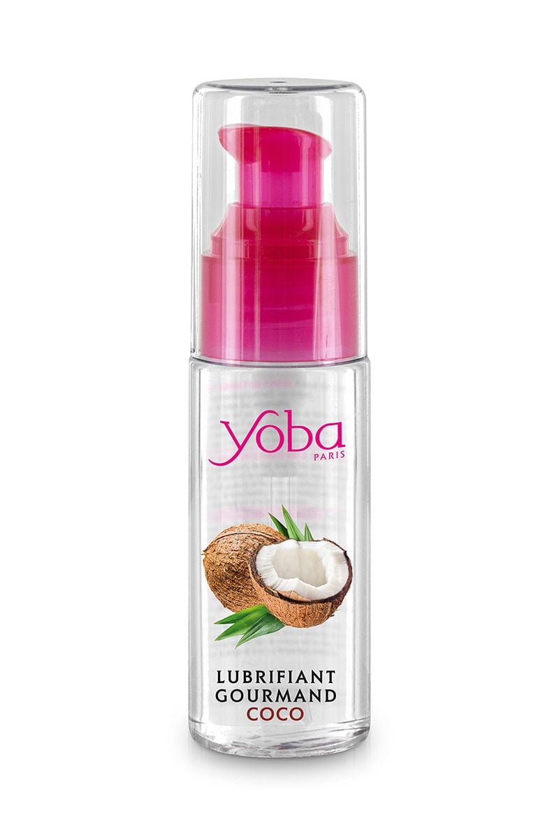 Lubrifiant intime parfumé noix de coco 50ml fabriqué en France - Yoba