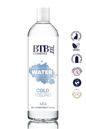 Lubrifiant intime rafraichissant à base d'eau 250 ml - BTB