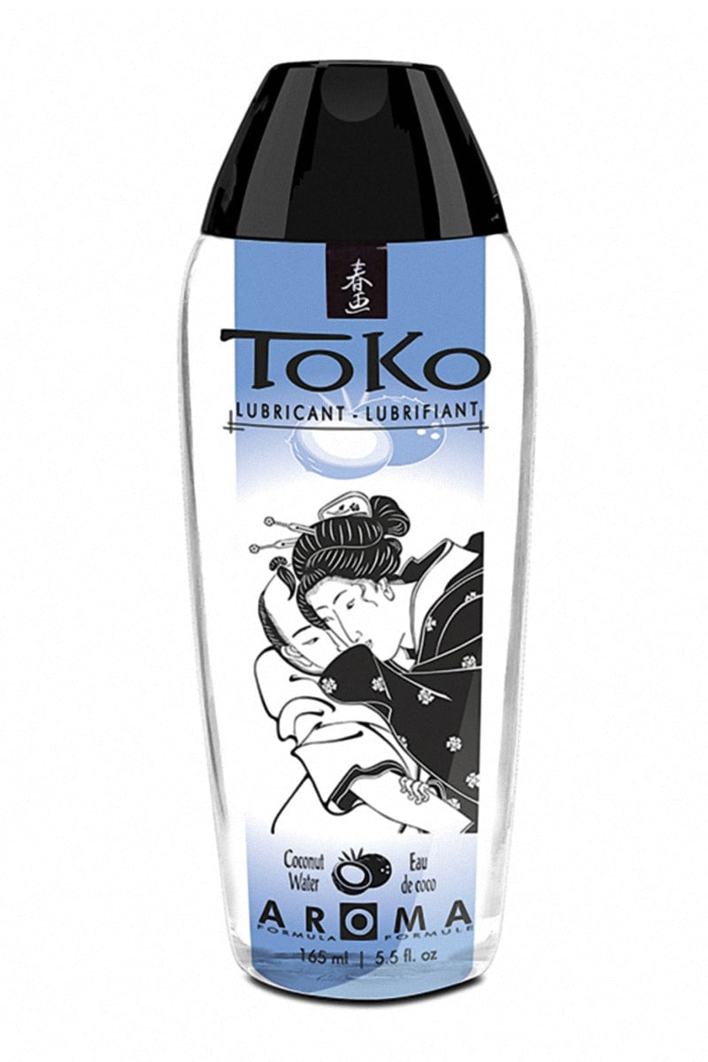 Lubrifiant léchable à base d'eau saveur eau de coco Toko Aroma - Shunga