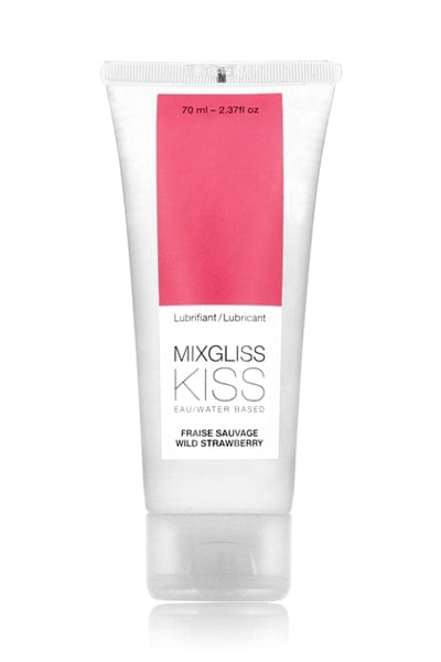 Lubrifiant pour sexe à base d'eau Kiss fraise sauvage 70ml - Mixgliss