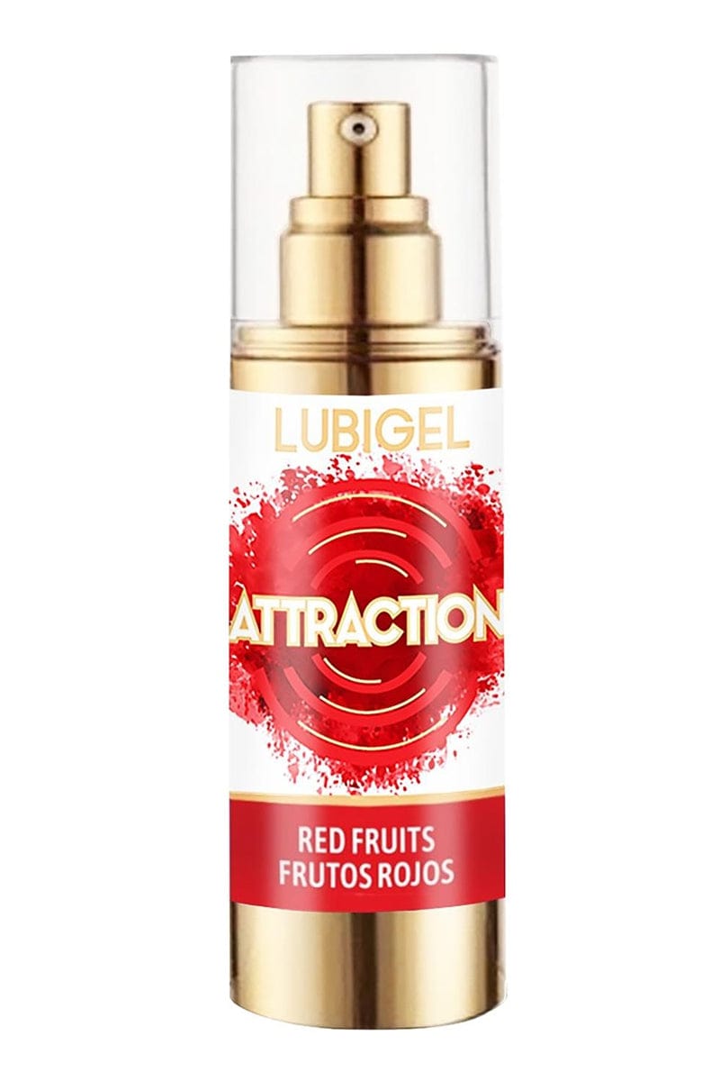 Lubrifiant stimulant à base d'eau parfum fruits rouges - Attraction